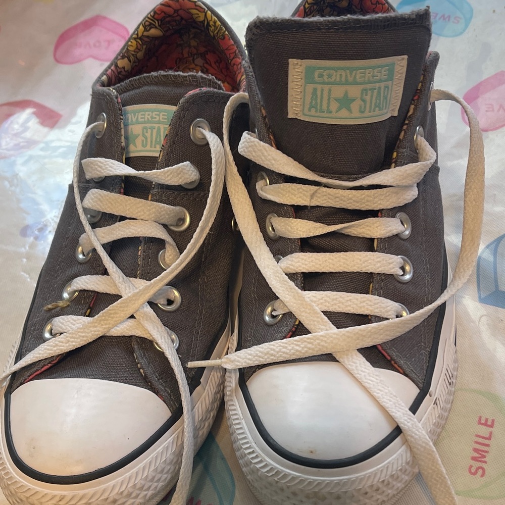 Converse Kids Charcoal High-Top Sneakers